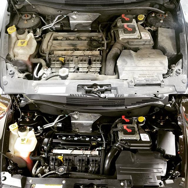 Vehicle paint corrected and coated at Diamond Finish Detailing